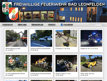 Tablet Screenshot of ffbadleonfelden.at
